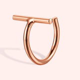 Charisma Lip Ring - Rose Gold