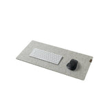 Felt&Cork Desk Mat - Stone Grey