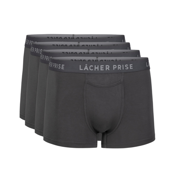 NEW Stratus Boxer Brief PACK OF 4 - Grey