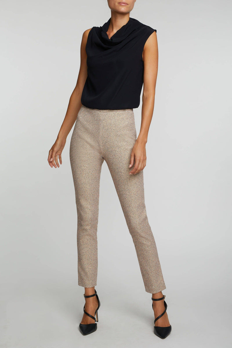 The Sisley Pants - Gold & Red