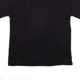 DISNEY Donald Duck T-Shirt Black Short Sleeve Mens M