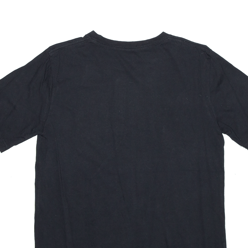 CONVERSE Black USA Short Sleeve T-Shirt Boys XL