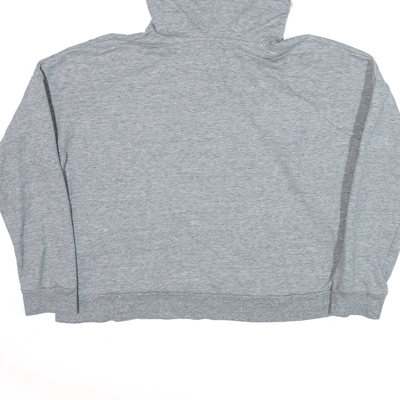 LEVI'S Cropped Hoodie Grey Pullover Womens M