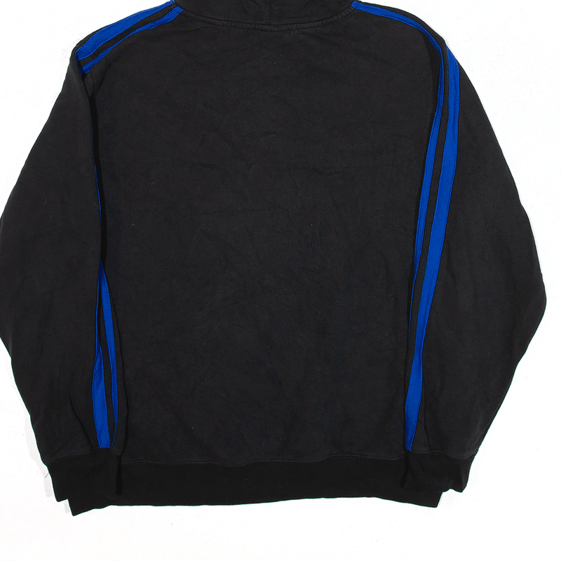 STARTER Sports Hoodie Black Pullover Mens L