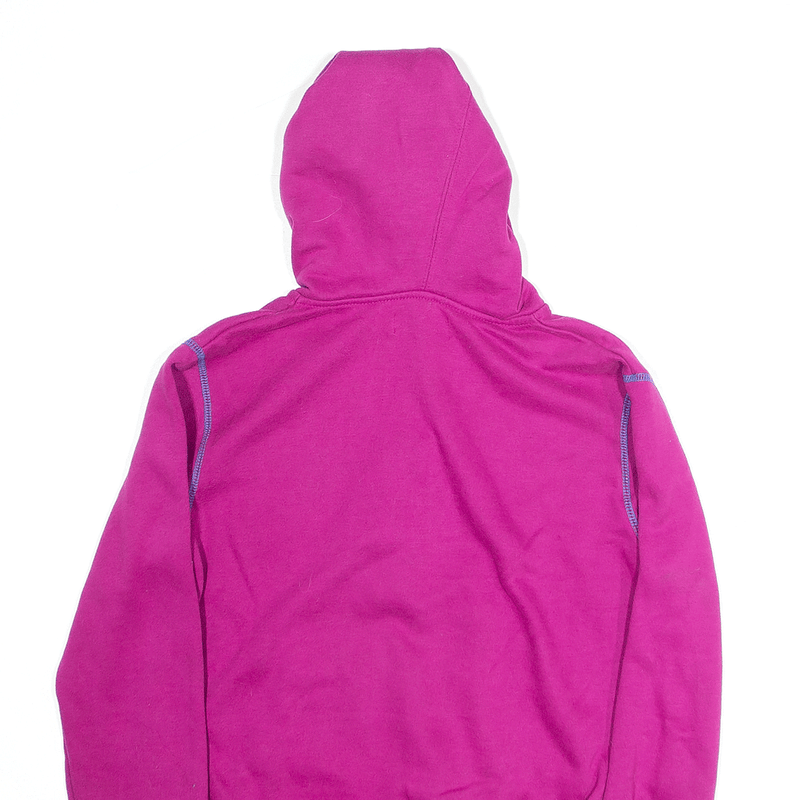 KICKERS Embroidered Purple Pullover Hoodie Womens M