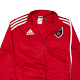 ADIDAS Red Star Soccer Climacool Track Jacket Red Boys 13-14 Years