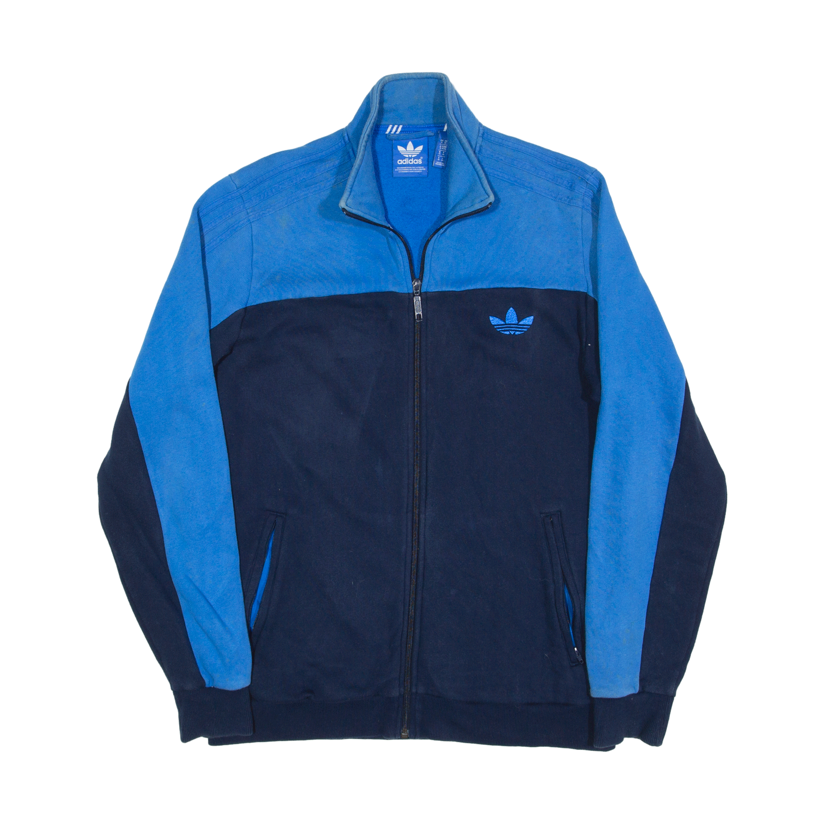 ADIDAS Track Jacket Blue Mens M