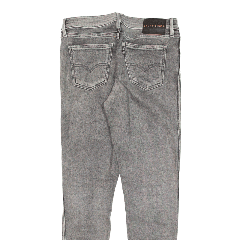 LEVI'S Line 8 Jeans Grey Denim Slim Skinny Womens W28 L28
