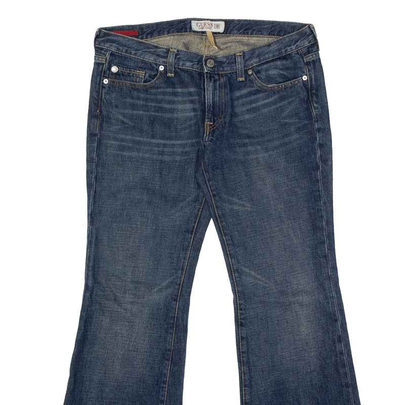 GUESS Catalina Jeans Blue Denim Regular Bootcut Stone Wash Womens W32 L32
