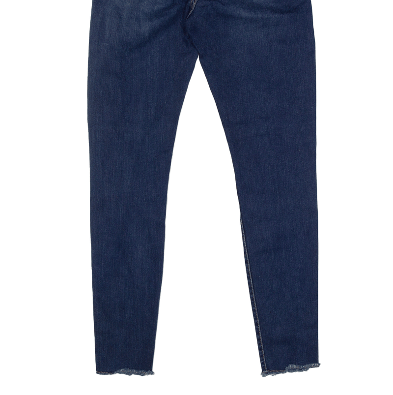 DIESEL Distressed High Waist Jeans Blue Denim Regular Skinny Womens W24 L27