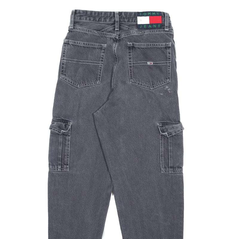 TOMMY HILFIGER Jeans Grey Denim Regular Mom Womens W25 L27
