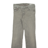 DIESEL Bootlegg Stretch Jeans Grey Denim Slim Straight Womens W29 L30