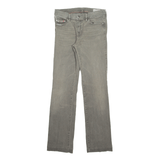DIESEL Bootlegg Stretch Jeans Grey Denim Slim Straight Womens W29 L30