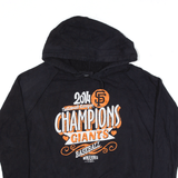 MLB SF GIANTS Hoodie Black Pullover USA Womens L