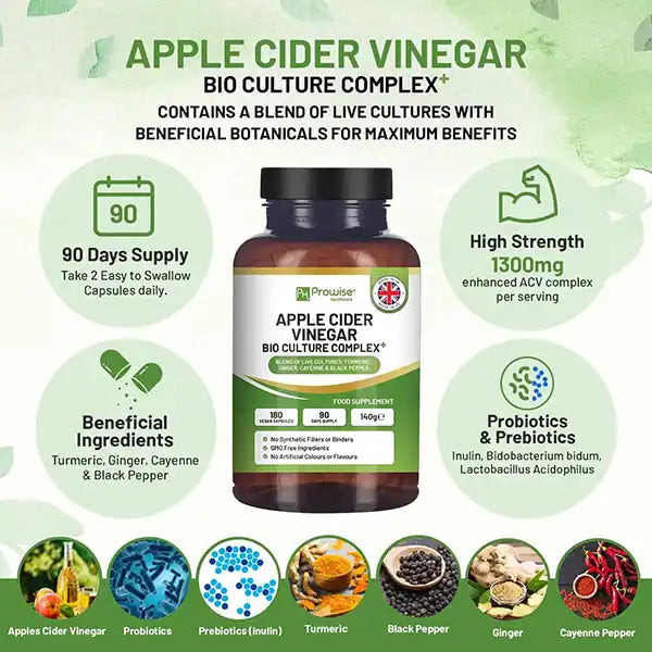 COMBO DEAL - Beauty ?? and Gut Health? - Apple Cider Vinegar + Marine Collagen with Hyaluronic Acid | Made in UK