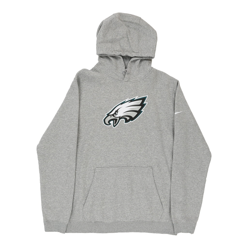 Philadelphia Eagles Nike NFL Hoodie - Large Grey Cotton Blend – Cerqular