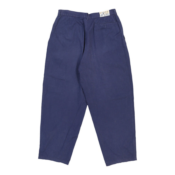 Kenzo Jeans Trousers - 32W 28L Navy Cotton