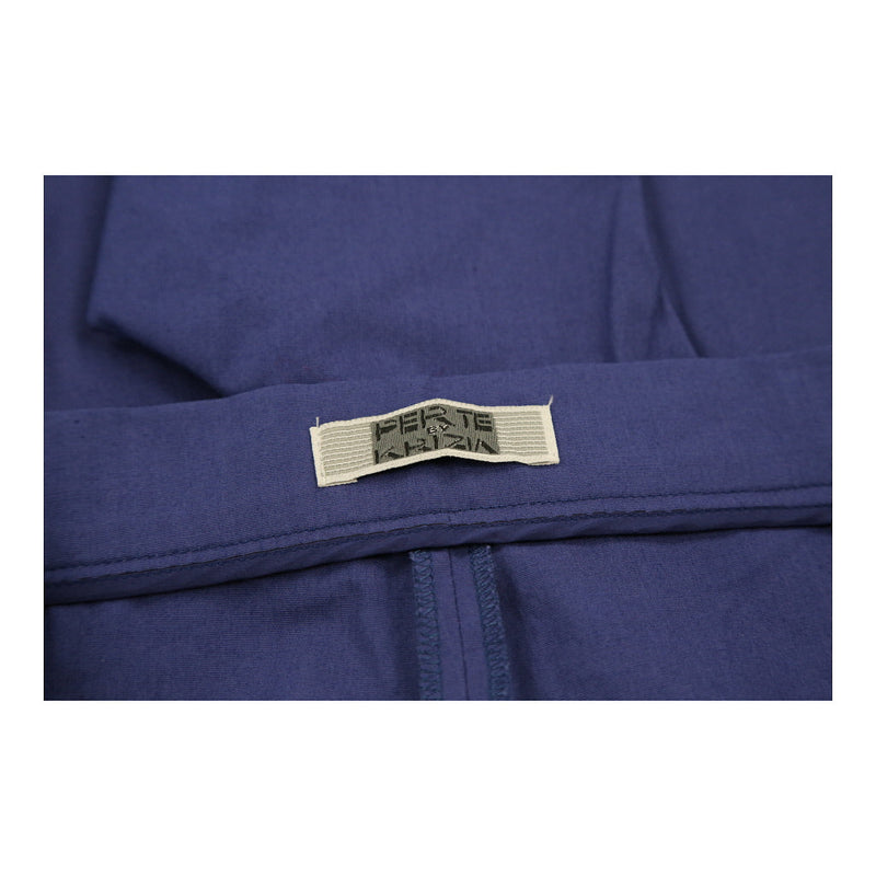 Krizia Trousers - 32W UK 12 Purple Cotton Blend