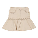 Moschino Jeans Mini Skirt - 30W UK 10 Beige Cotton Blend