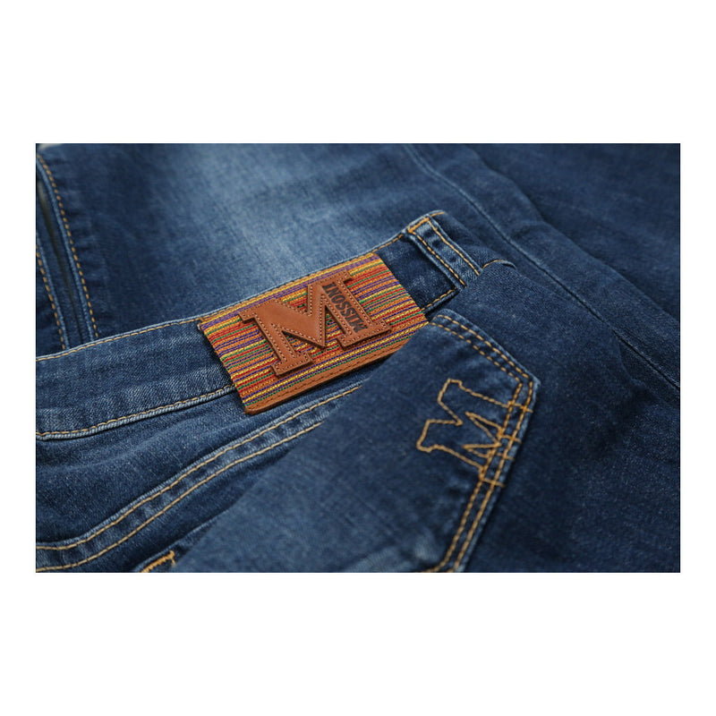 Missoni Jeans - 34W 33L Blue Cotton Blend