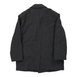 Yves Saint Laurent Coat - Large Grey Wool