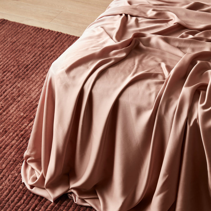 Almond | Signature Sateen Duvet Cover Made with 100% Organic Bamboo