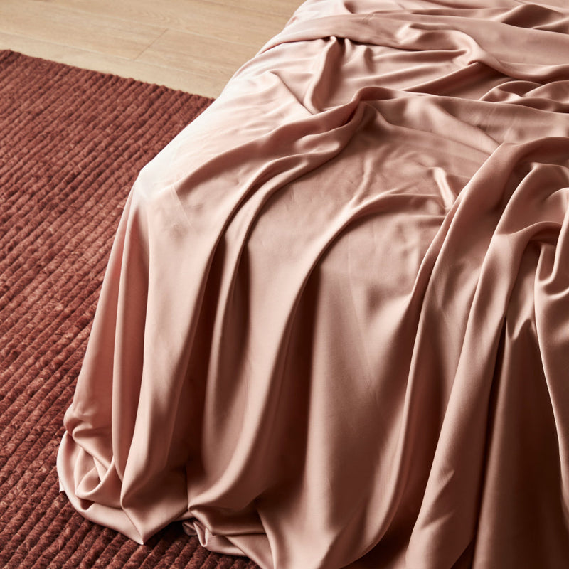 Almond | Signature Sateen Fitted Sheet Made with 100% Organic Bamboo