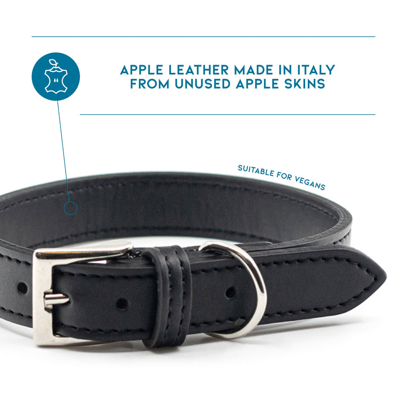 "Name A" Apple Leather Collar