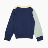 Asymmetric Colorblock Sweater