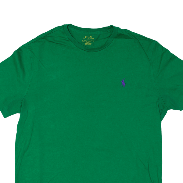 POLO RALPH LAUREN T-Shirt Green Short Sleeve Mens M