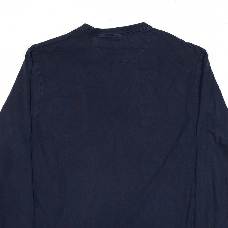 CHAPS T-Shirt Blue Long Sleeve Mens L