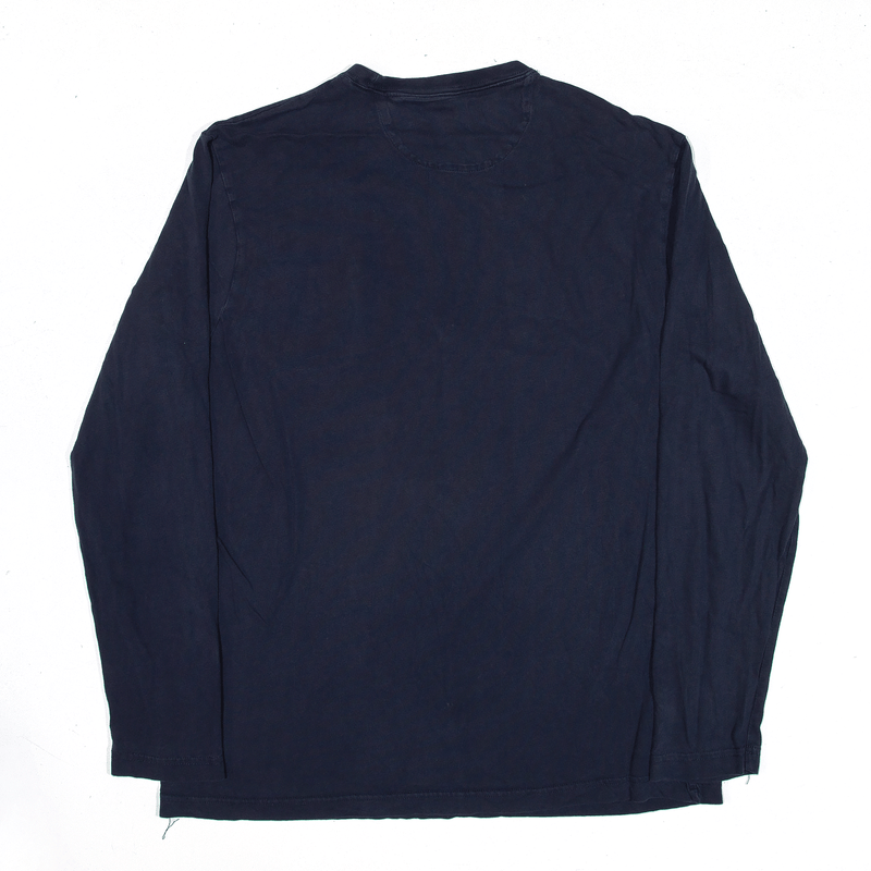 CHAPS T-Shirt Blue Long Sleeve Mens L