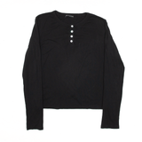 ZARA T-Shirt Black Long Sleeve Girls L