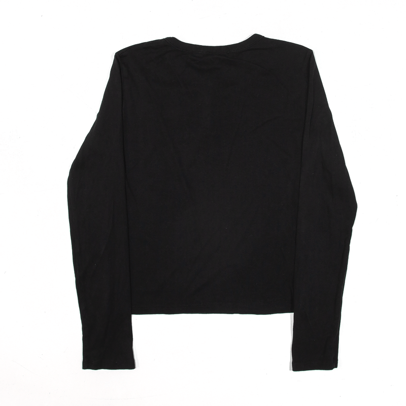 ZARA T-Shirt Black Long Sleeve Girls L