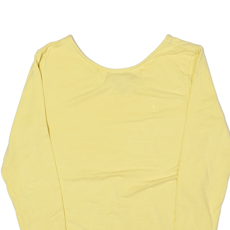 RALPH LAUREN T-Shirt Yellow 3/4 Sleeve Womens XS – Cerqular