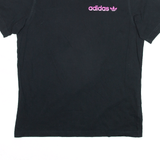ADIDAS Sunset Sports Black Short Sleeve T-Shirt Womens S
