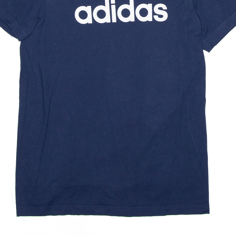 ADIDAS Sports Blue Short Sleeve T-Shirt Mens S