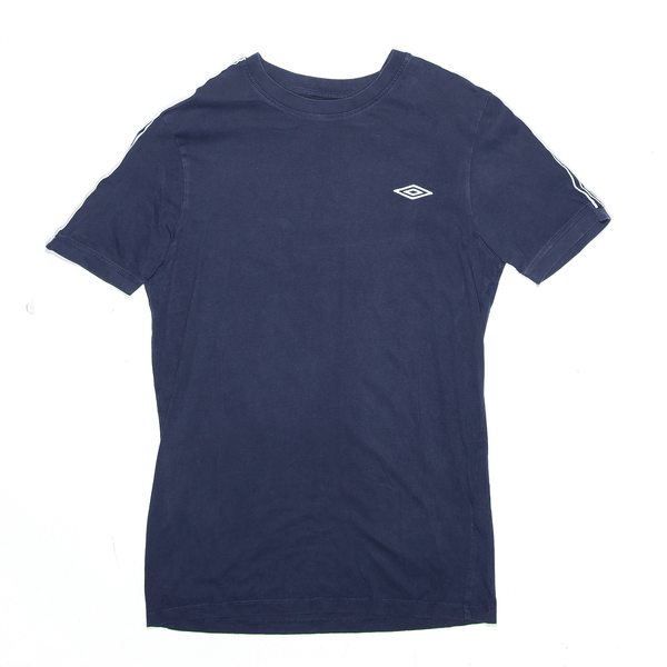 UMBRO Sports Blue Short Sleeve T-Shirt Mens S