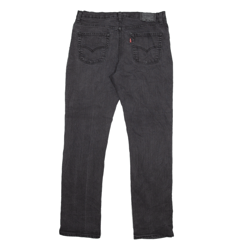 LEVI'S 511 Jeans Black Denim Slim Straight Girls W30 L30