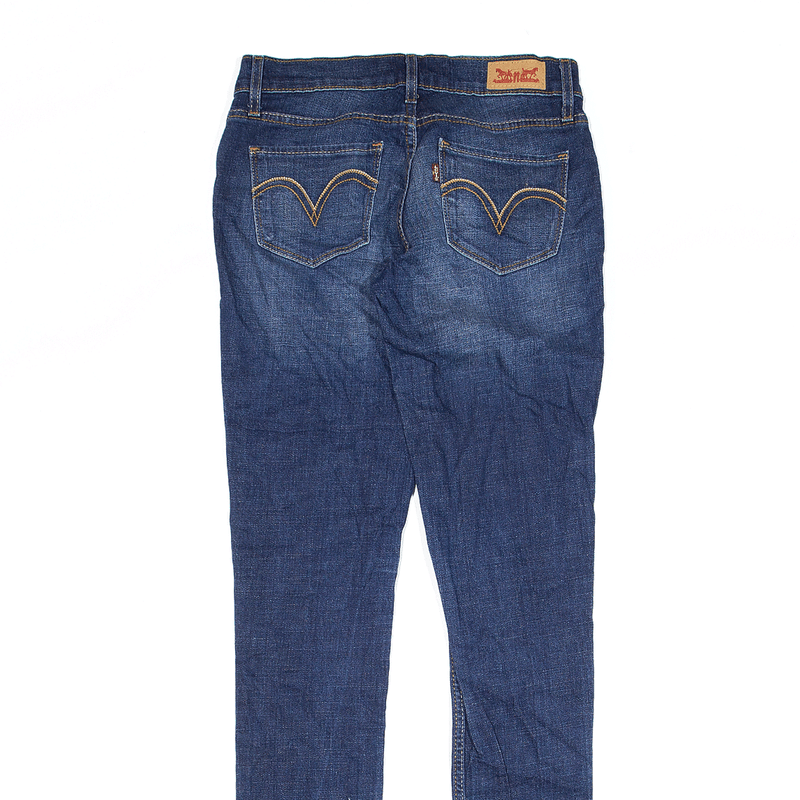 LEVI'S 524 Jeans Blue Denim Slim Skinny Womens W25 L32
