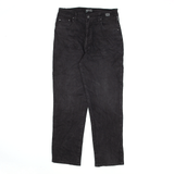 VERSACE Jeans Black Denim Slim Straight Mens W29 L26