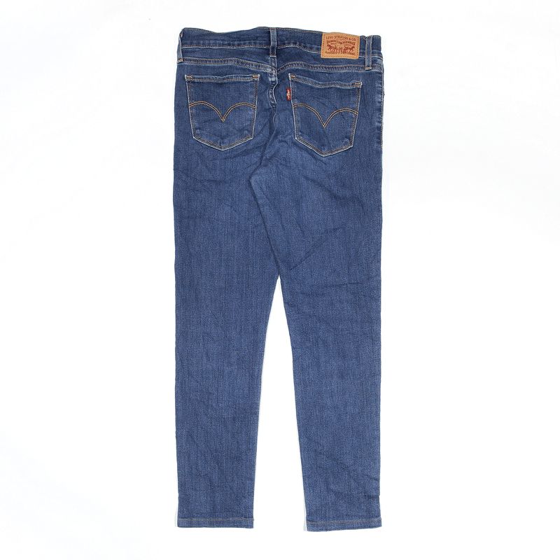 LEVI'S 711 Jeans Blue Denim Slim Skinny Womens W26 L25