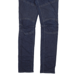 TRUE RELIGION Rocco Jeans Blue Denim Relaxed Skinny Mens W30 L33