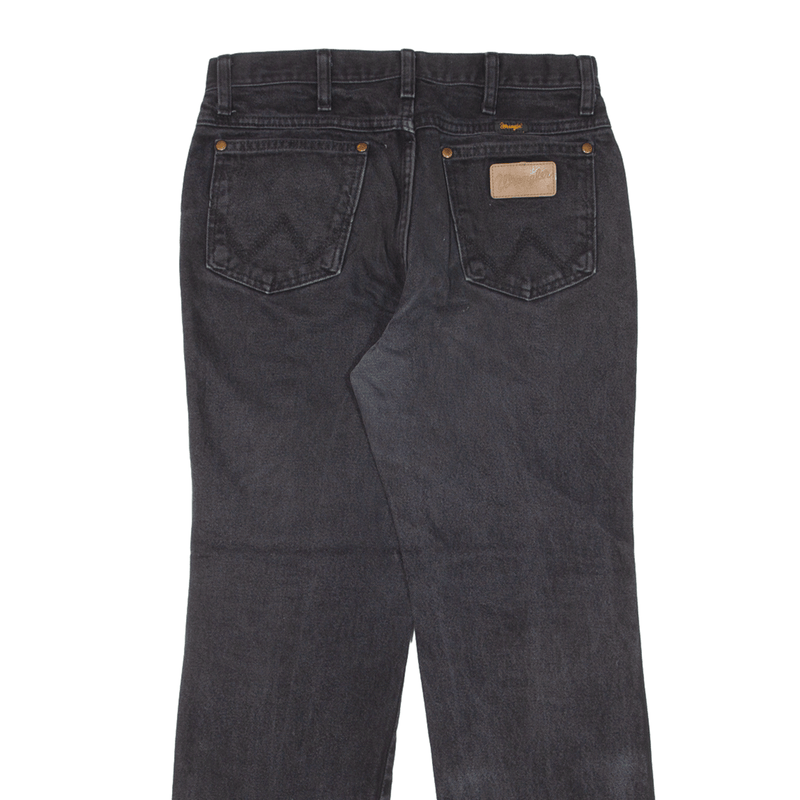WRANGLER Jeans Black Denim Regular Straight Mens W31 L30