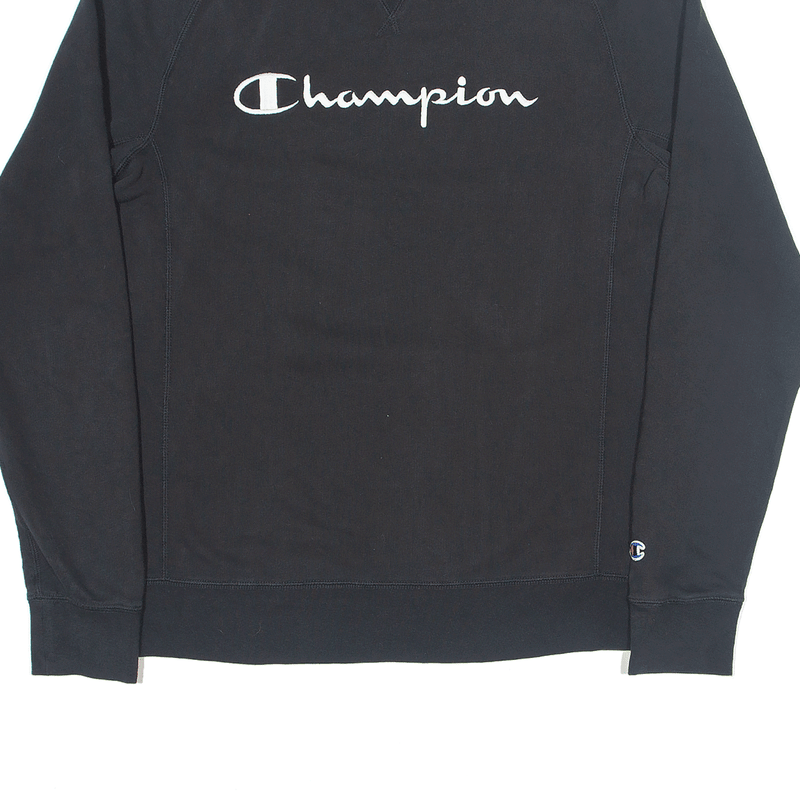 CHAMPION Sweatshirt Black Mens S