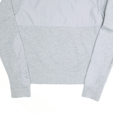 NIKE Embroidered Grey Sweatshirt Womens S