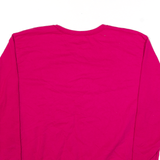 HANES Sweatshirt Pink Womens XL