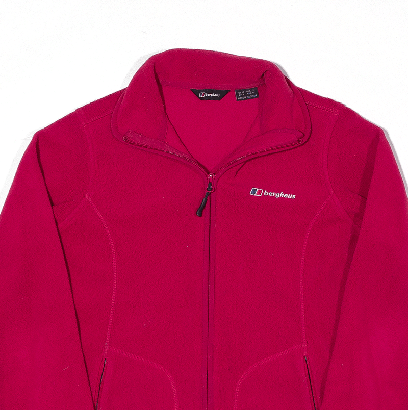 BERGHAUS Jacket Pink Fleece Womens S