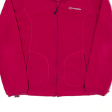 BERGHAUS Jacket Pink Fleece Womens S