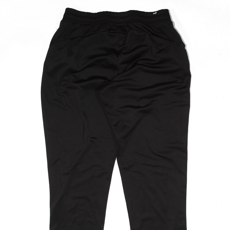 PUMA Track Pants Black Tapered Mens L W28 L30